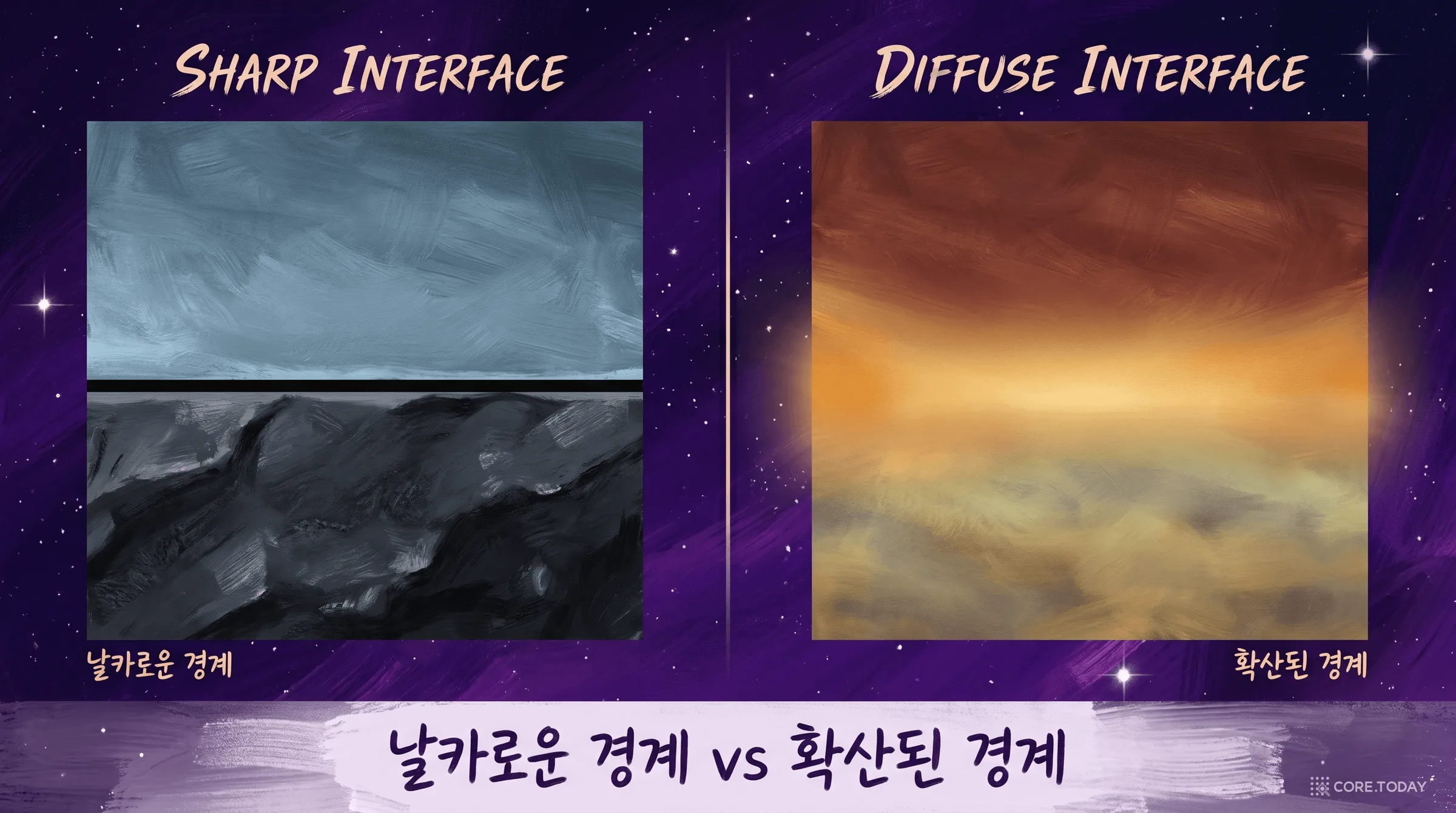 날카로운 경계 vs 확산된 경계 — 두 가지 패러다임의 결정적 차이
