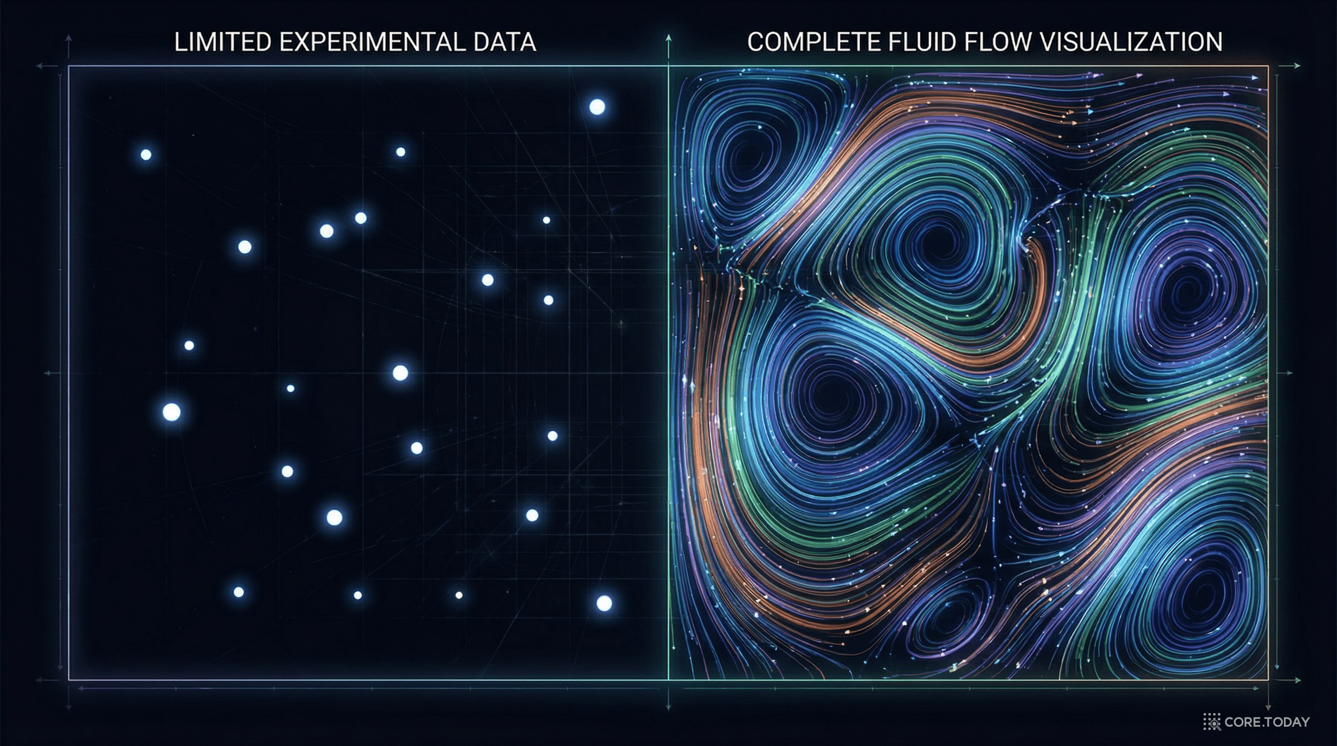 희소 데이터에서 완전한 유동장 복원 — PINN의 Before & After