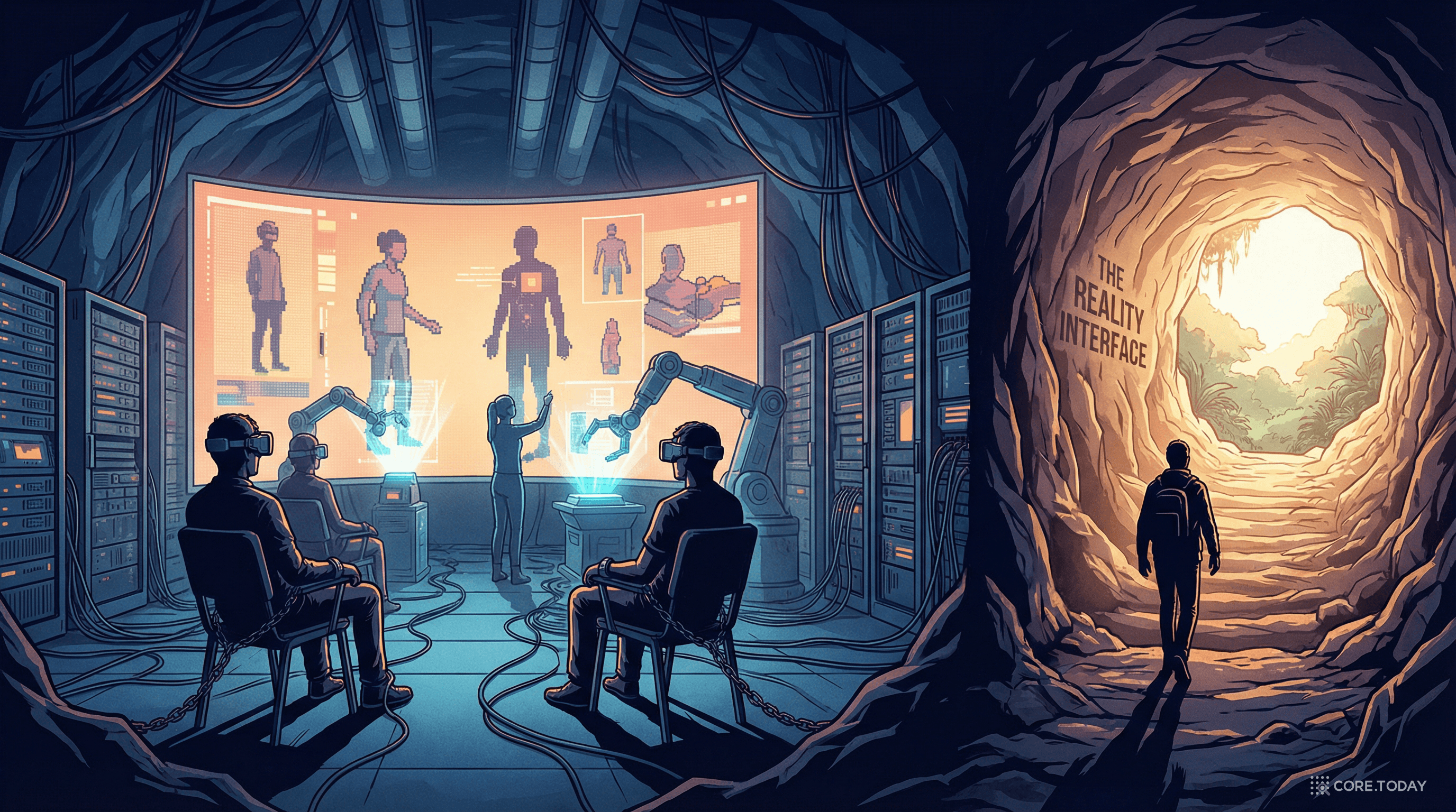 플라토닉 표현 가설 — AI와 플라톤의 동굴