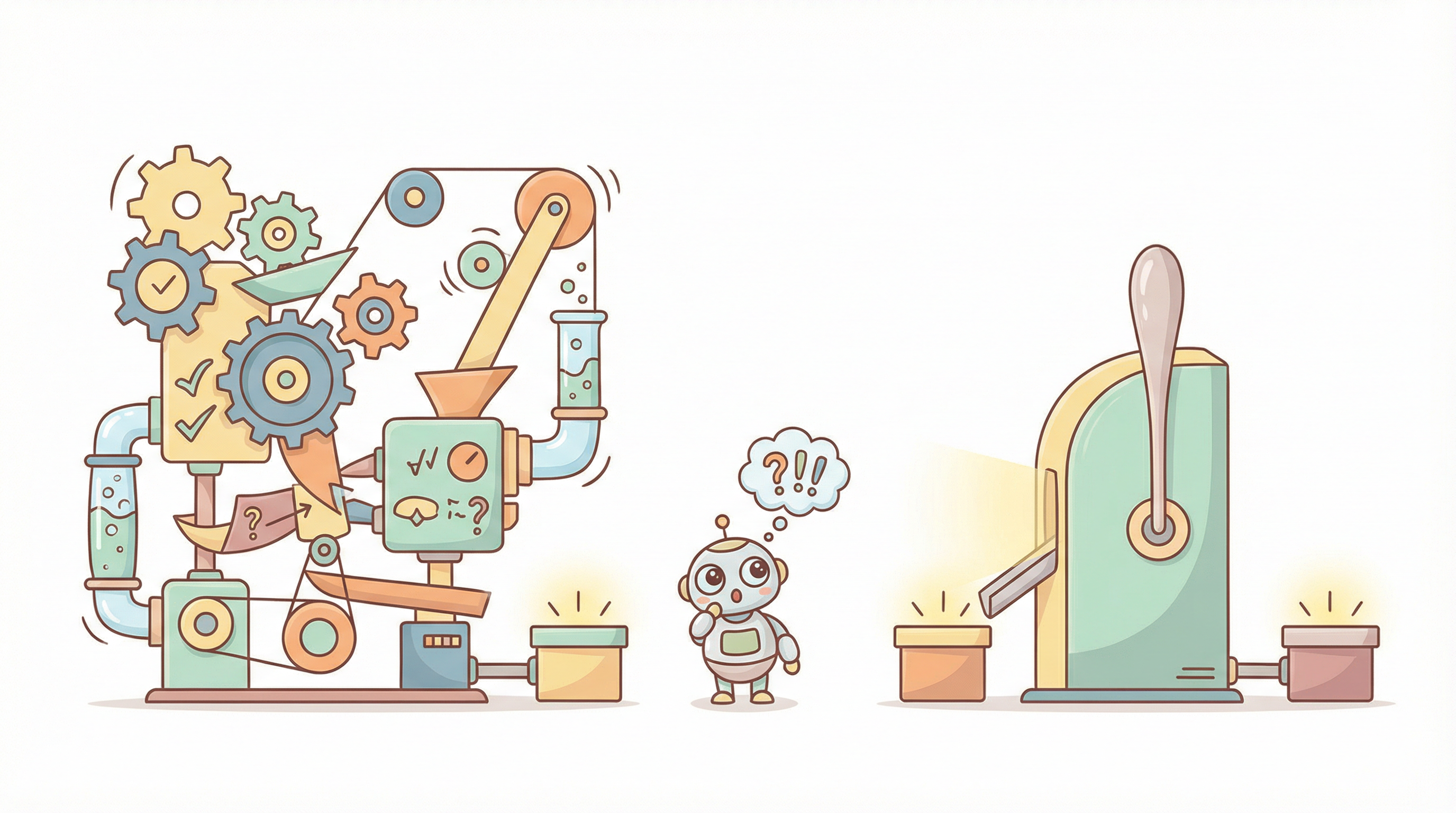 복잡한 기계와 단순한 기계