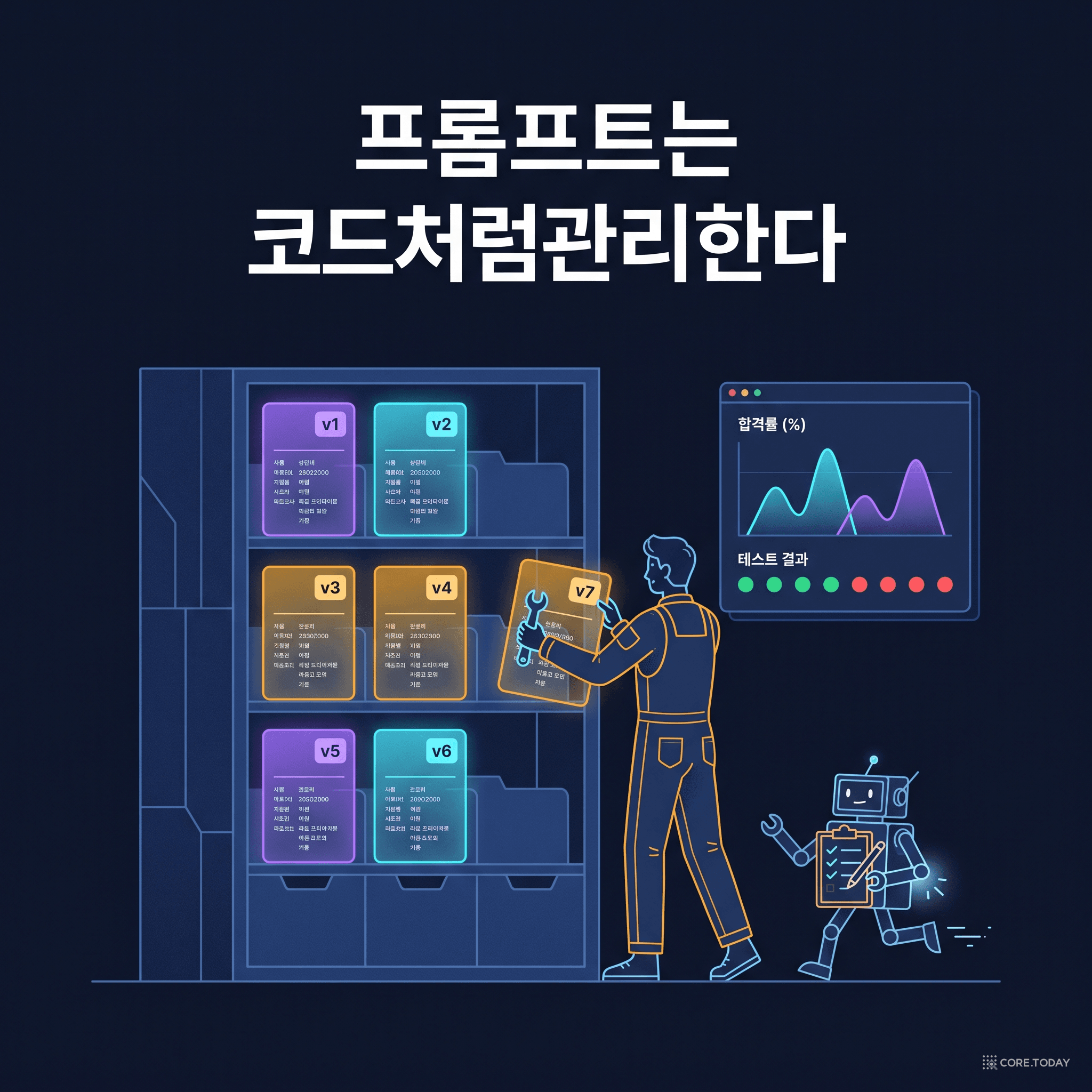프롬프트는 코드처럼 관리한다