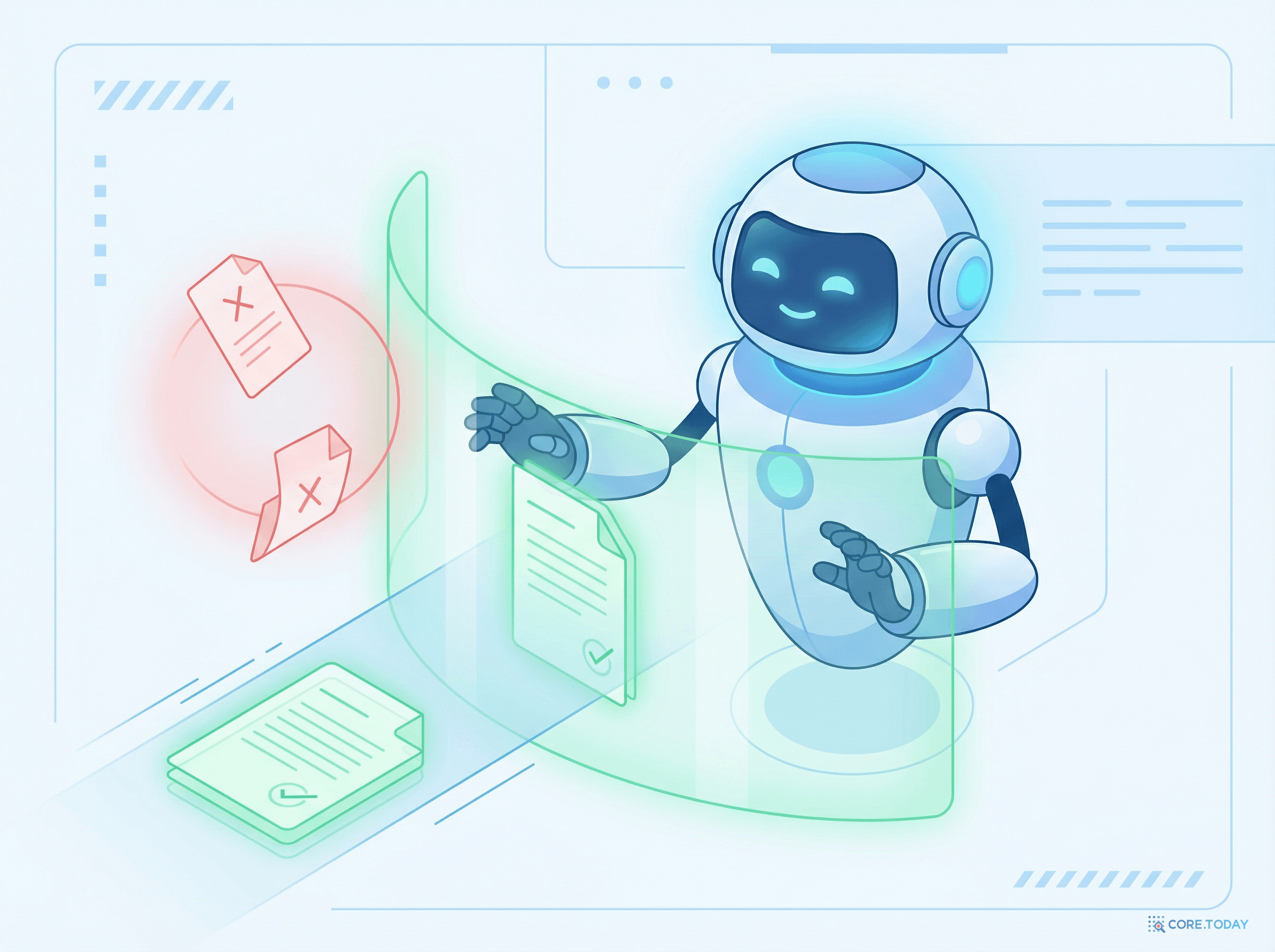 정보를 분석하고 필터링하는 AI 로봇