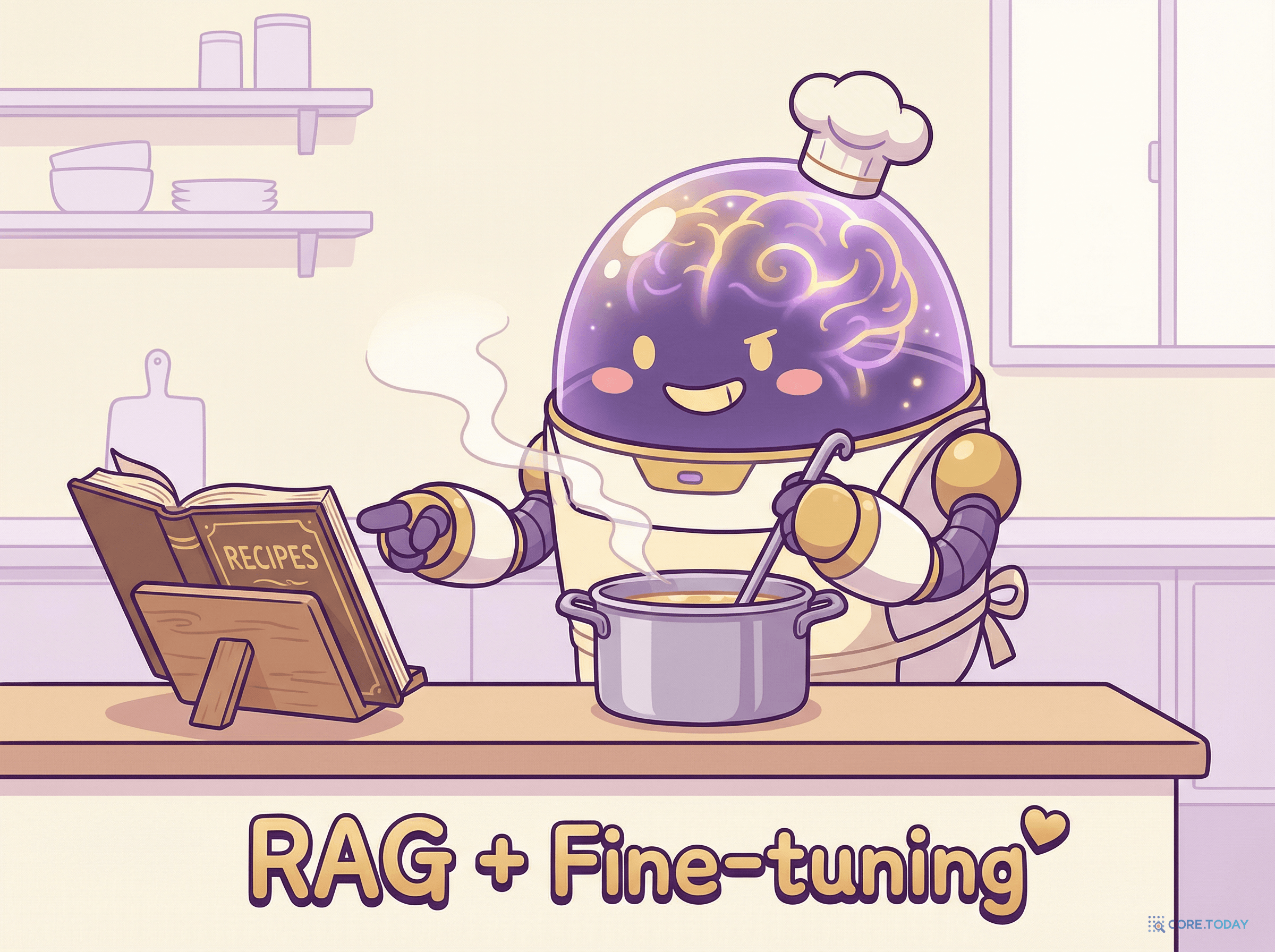 하이브리드 접근법 — 두 가지를 결합한 로봇 요리사