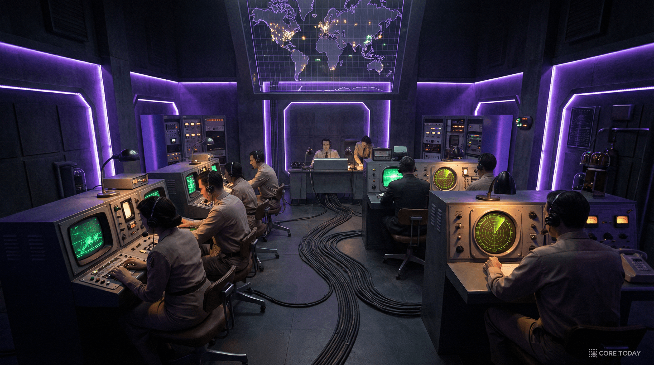 SAGE 시스템: 최초의 인간-컴퓨터 협업 방공 시스템