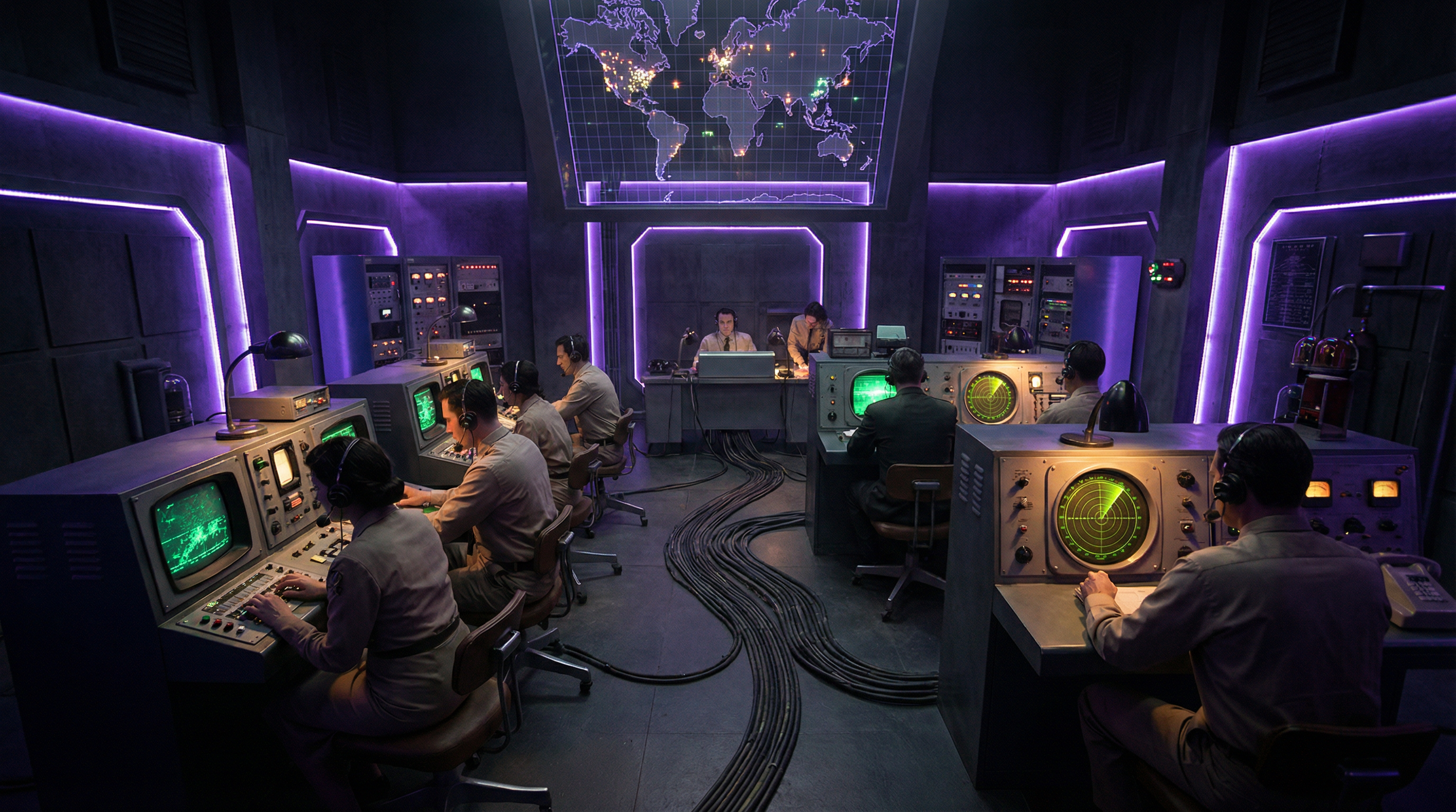 SAGE 시스템: 최초의 인간-컴퓨터 협업 방공 시스템