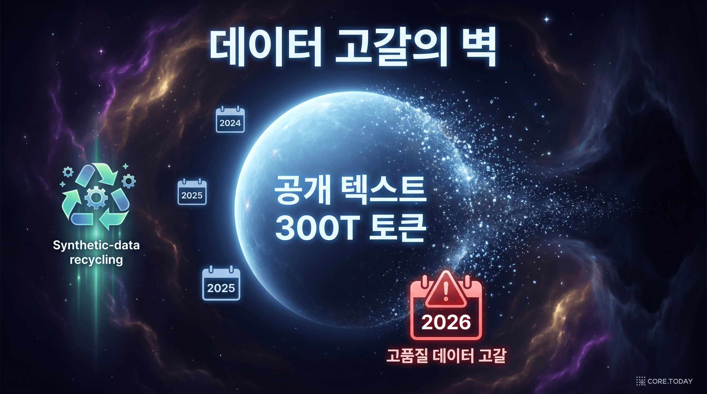 데이터 고갈 위기 — 인터넷이라는 우물이 점점 마르고 있다