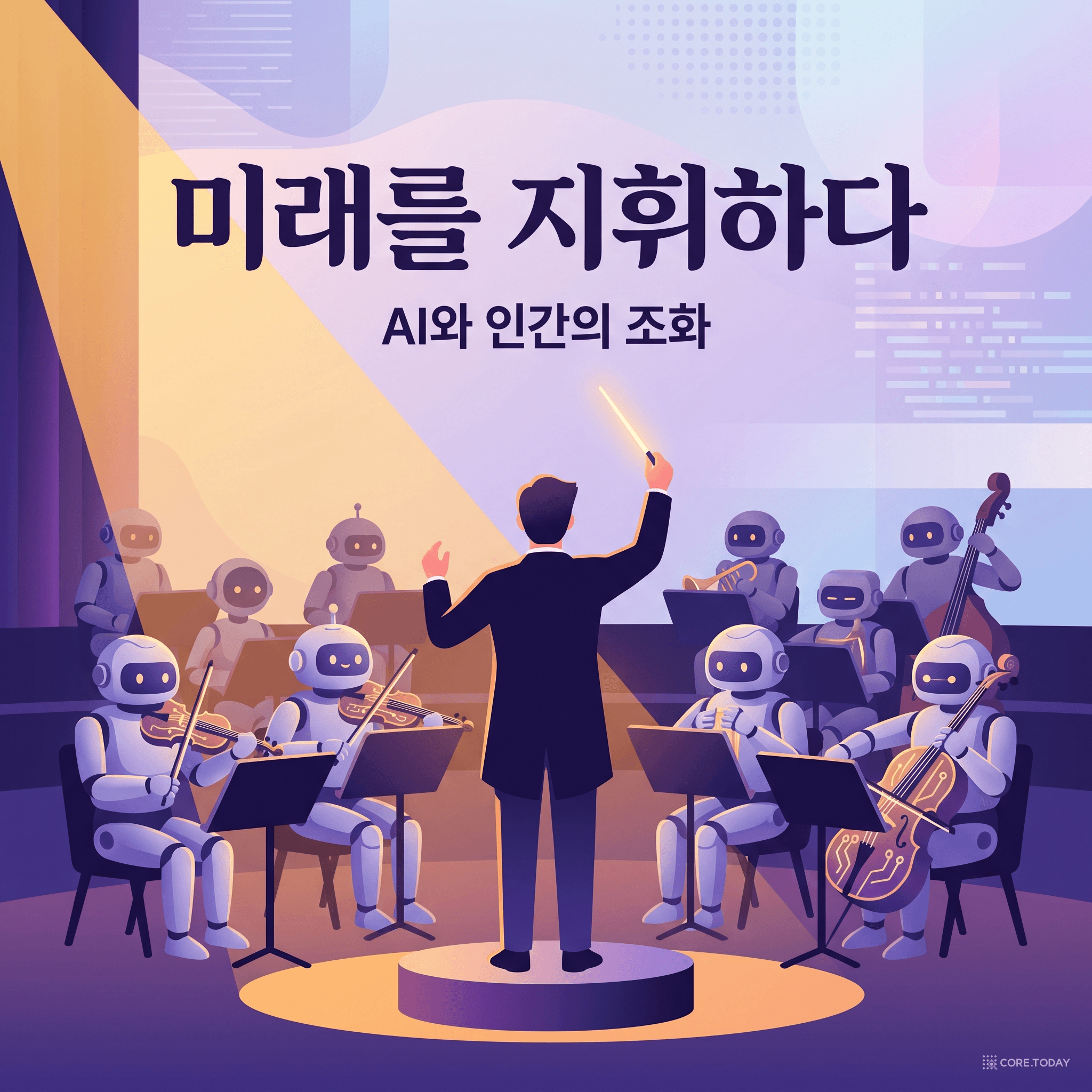 오케스트라 지휘자처럼 AI 연주자들을 지휘하는 솔로프리너