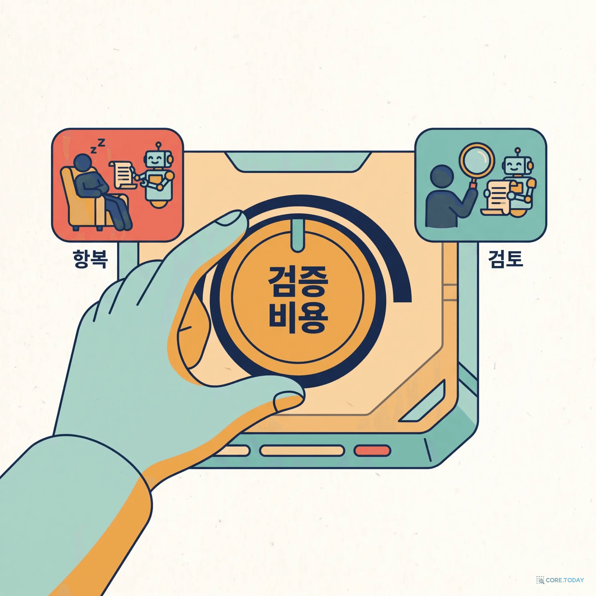 검증 비용 다이얼