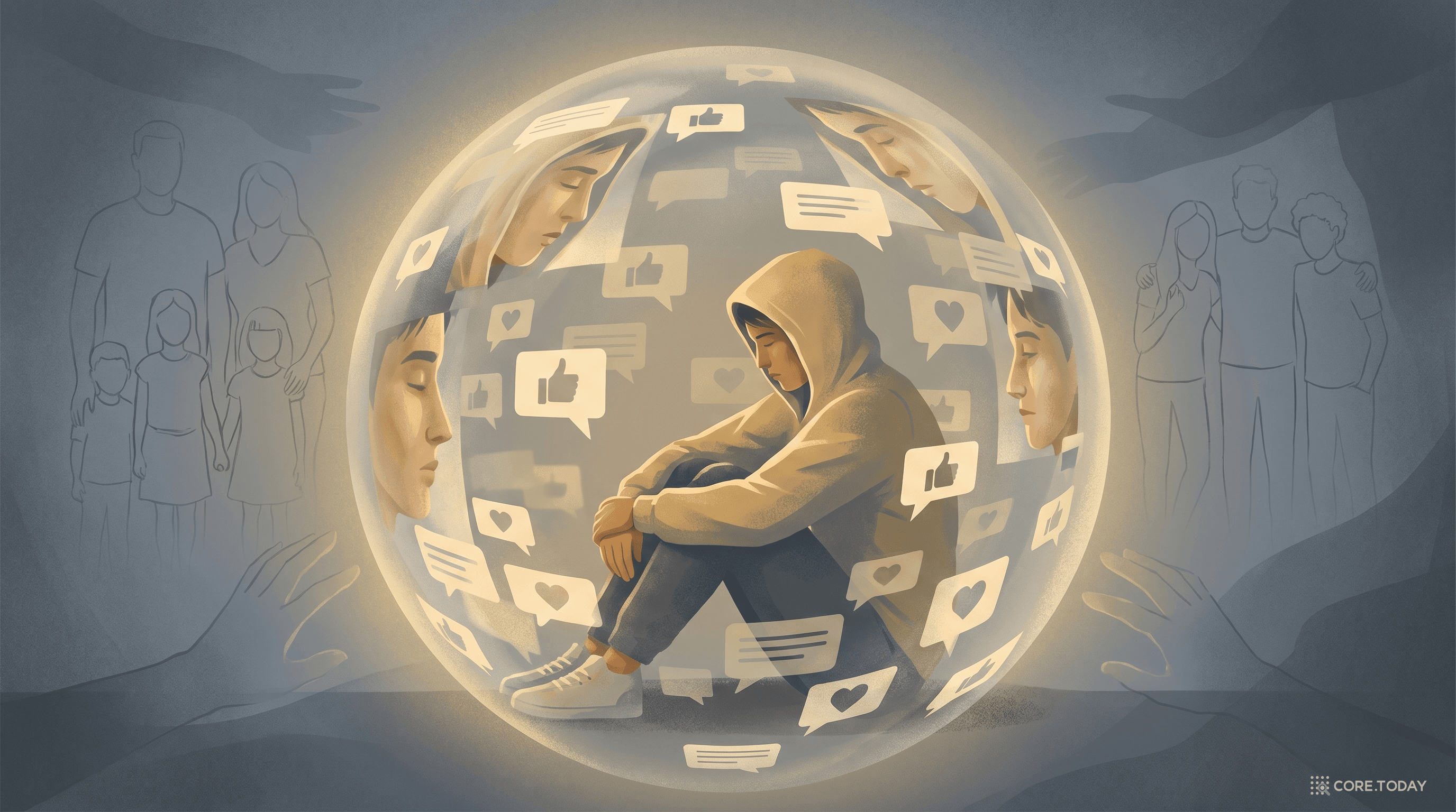 보호받는 듯하지만 점점 외로워지는 — AI 에코 챔버의 역설