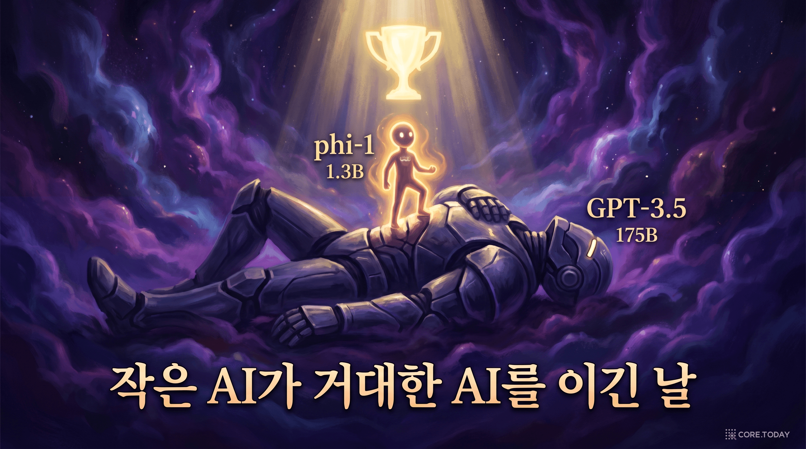 다윗이 골리앗을 이긴 날 — 1.3B 모델이 175B 거인을 제압한 순간