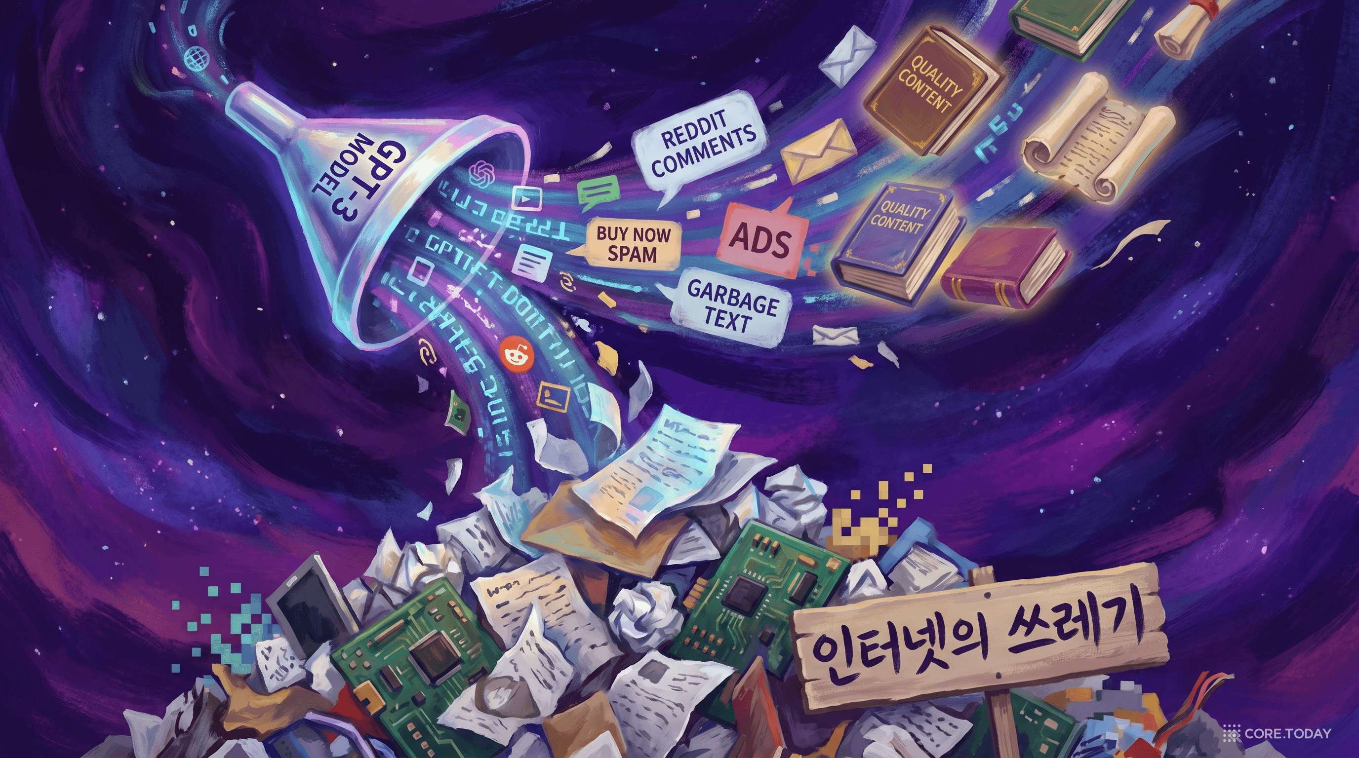 인터넷의 쓰레기까지 삼킨 GPT-3 — 데이터 품질의 사각지대