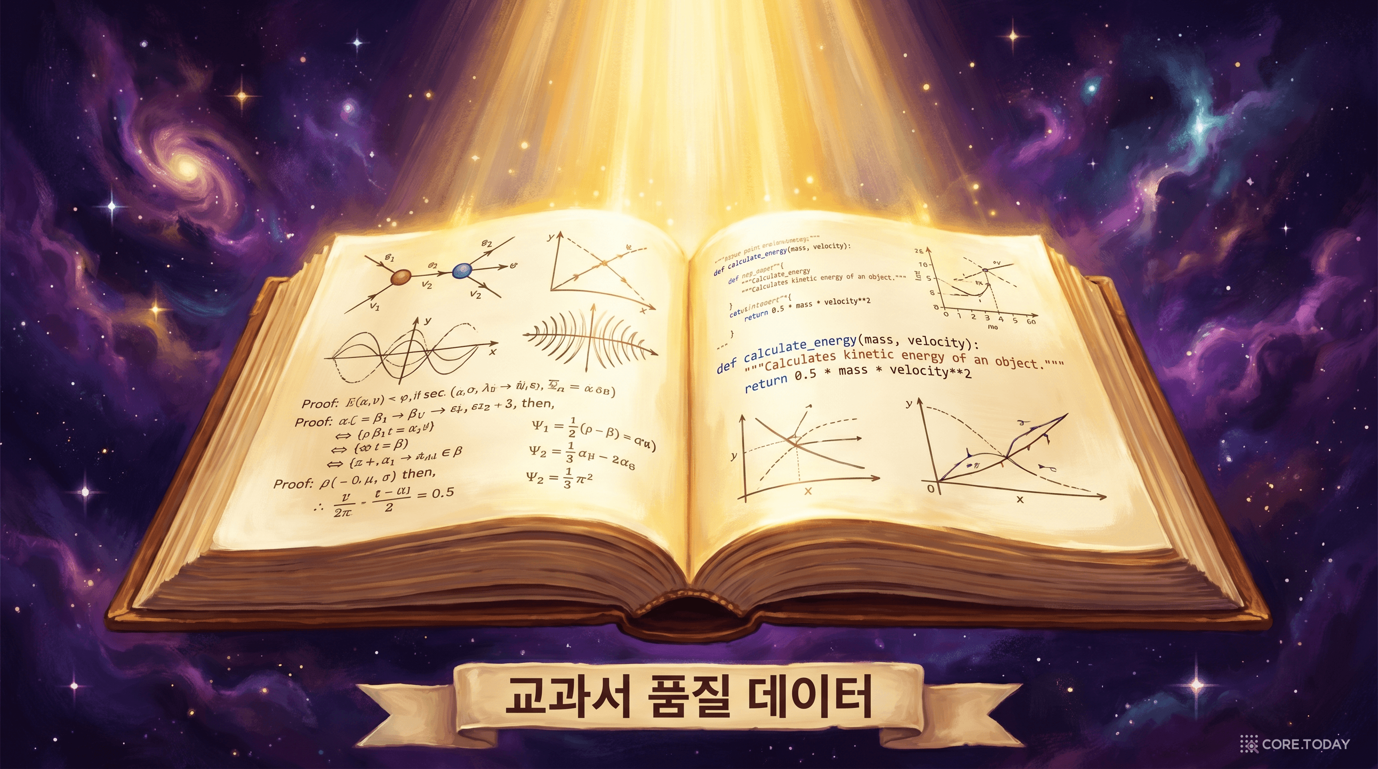 교과서 품질 데이터 — 명확하고 자기완결적이고 교육적인 자료