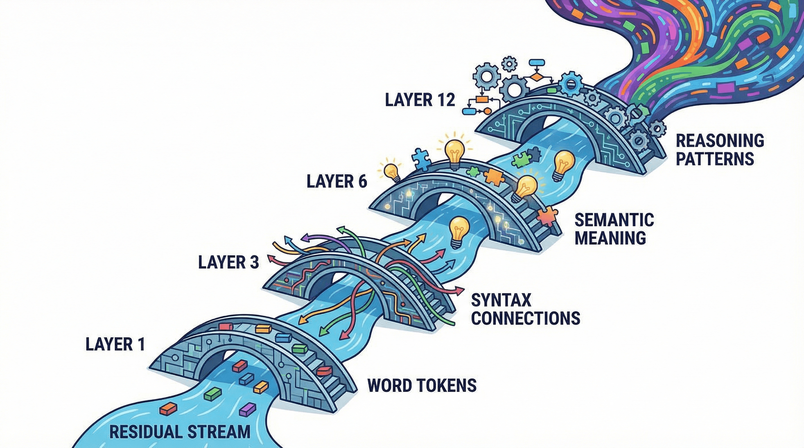 잔차 스트림: 층을 관통하는 정보의 강