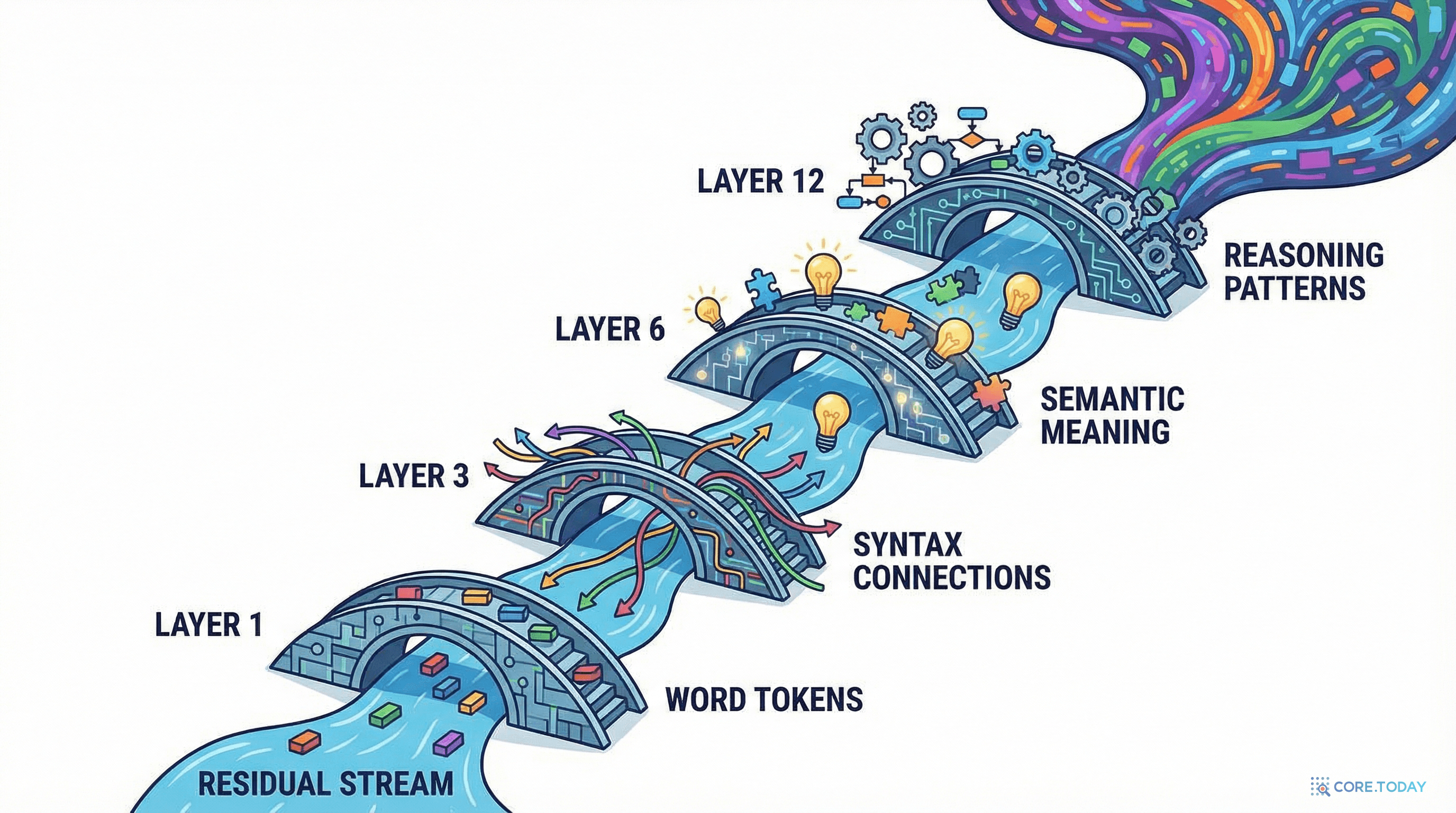 잔차 스트림: 층을 관통하는 정보의 강