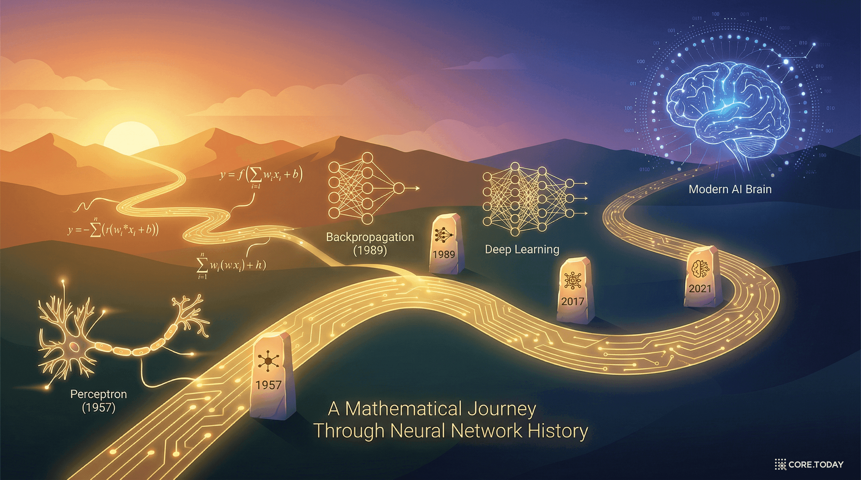 UAT에서 LoRA까지 — 신경망이 세상을 배우는 수학적 여정의 전체 지도