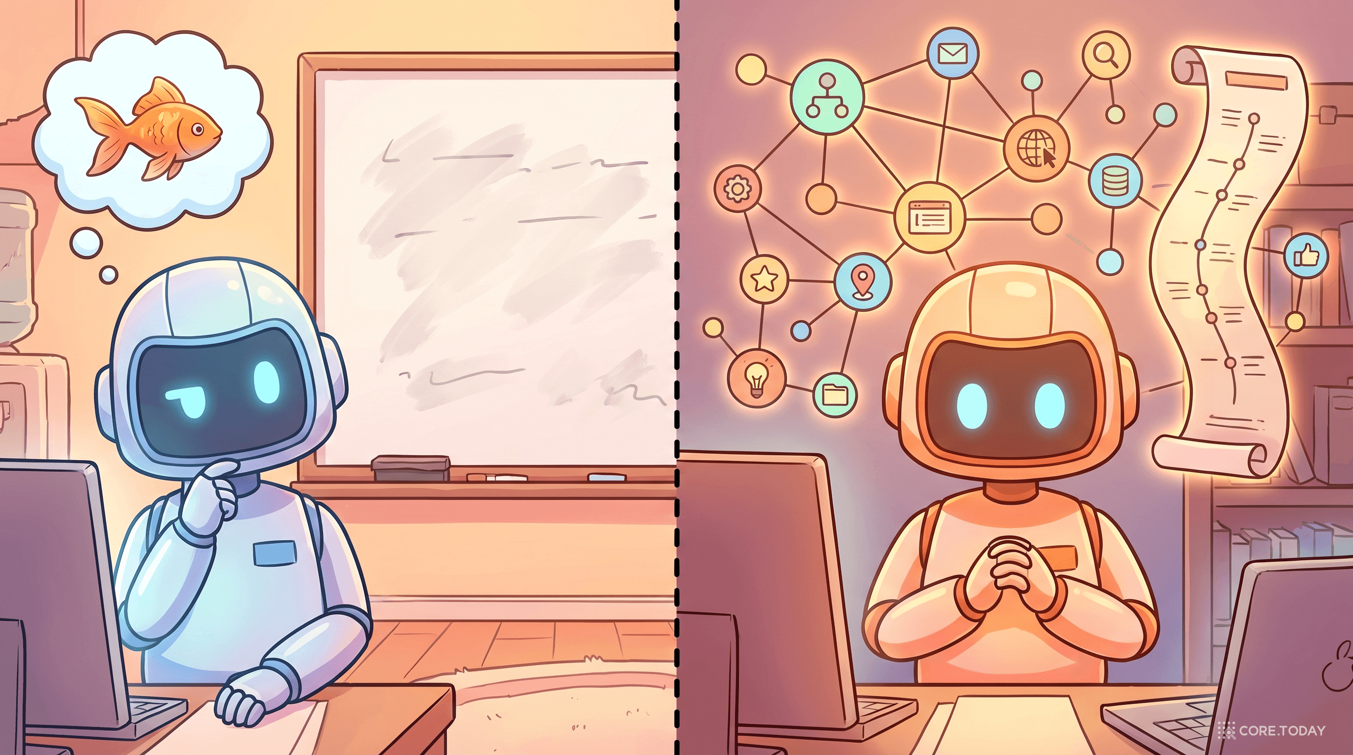 기억하는 AI vs 잊어버리는 AI